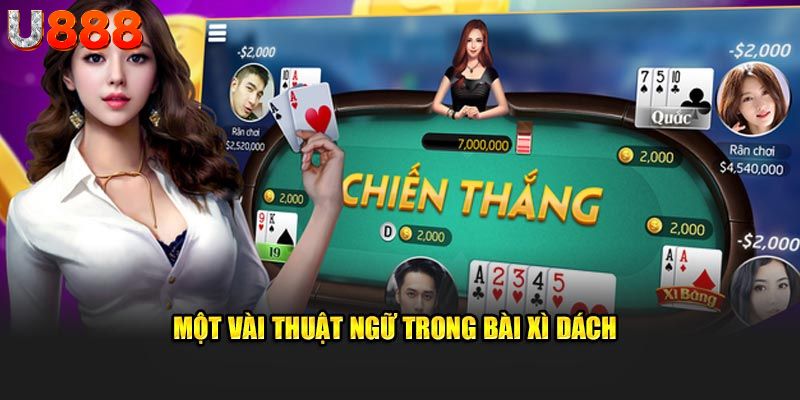   Một vài thuật ngữ cần nắm khi tham gia bài xì dách U888